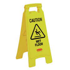 Spy Ops Wet Floor Sign Camera