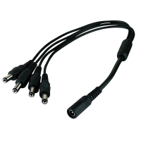 LT Security 4 Way Power Splitter For CCTV Cameras