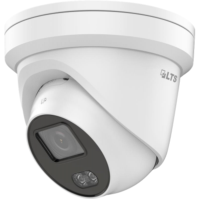 LT Security 4 MP Color24/7 Fixed Turret Network Camera 4MM Lens