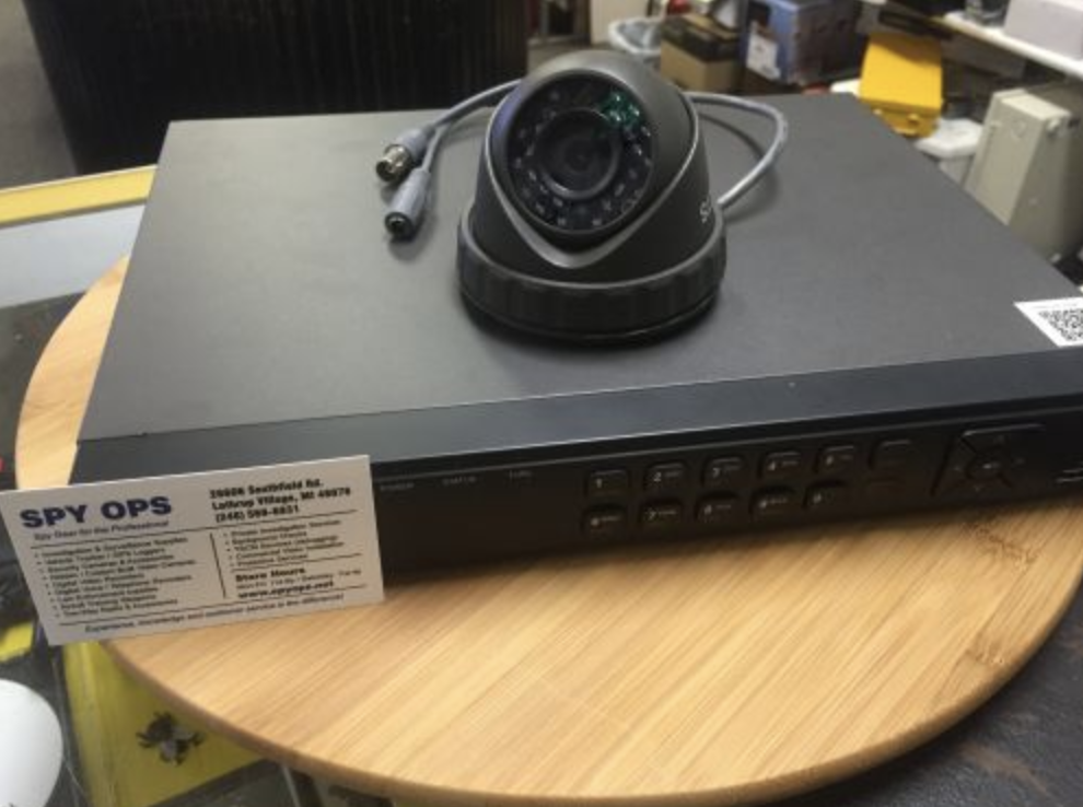 Spy Ops 4 Channel HD-TVI Security Camera Kit