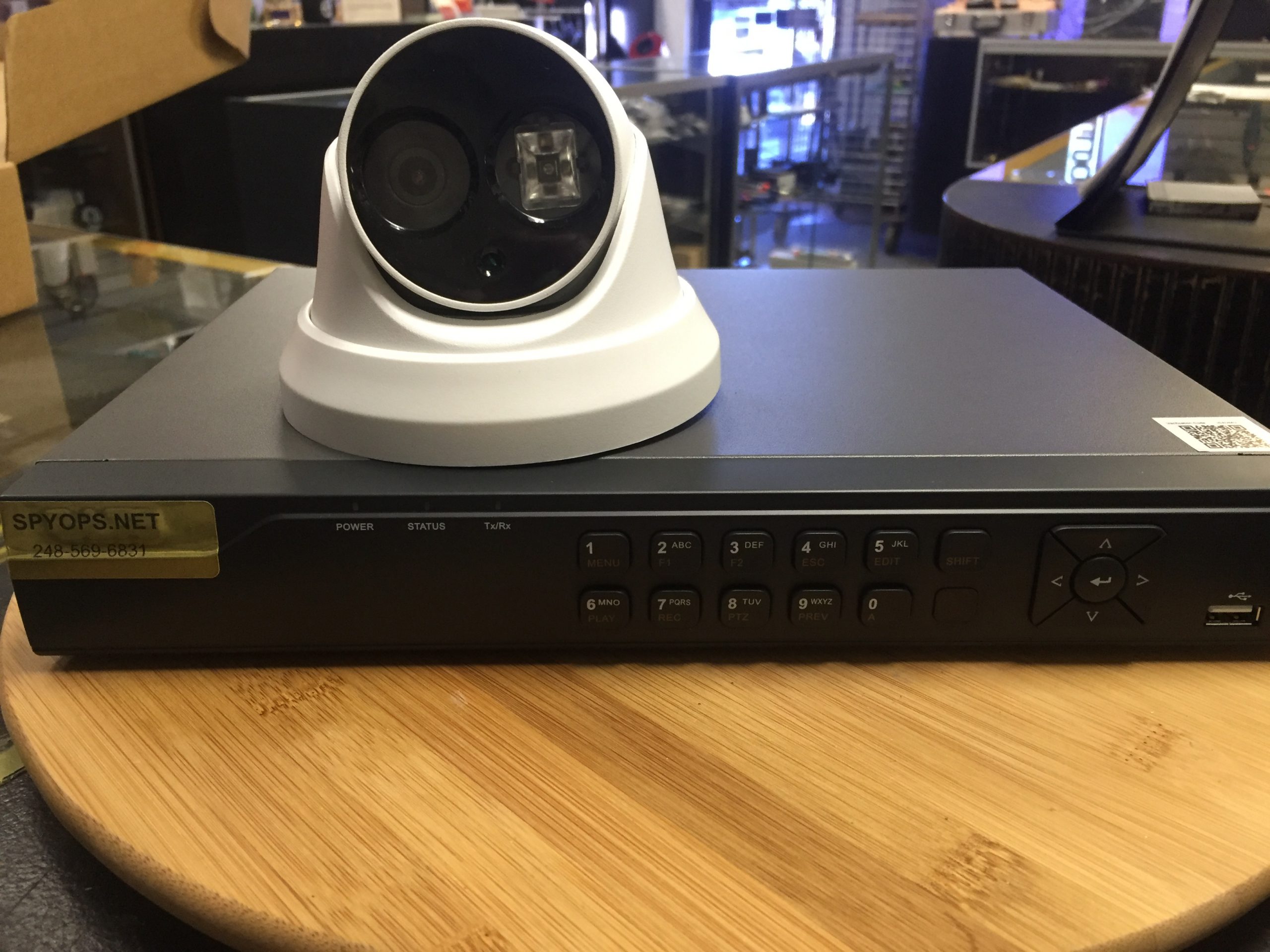 Spy Ops 16 Channel 4mp IP Security Camera Kit