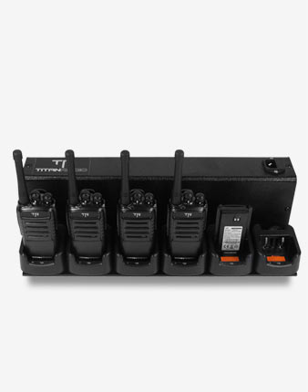 Titan Radio 6 Unit Bank Charger